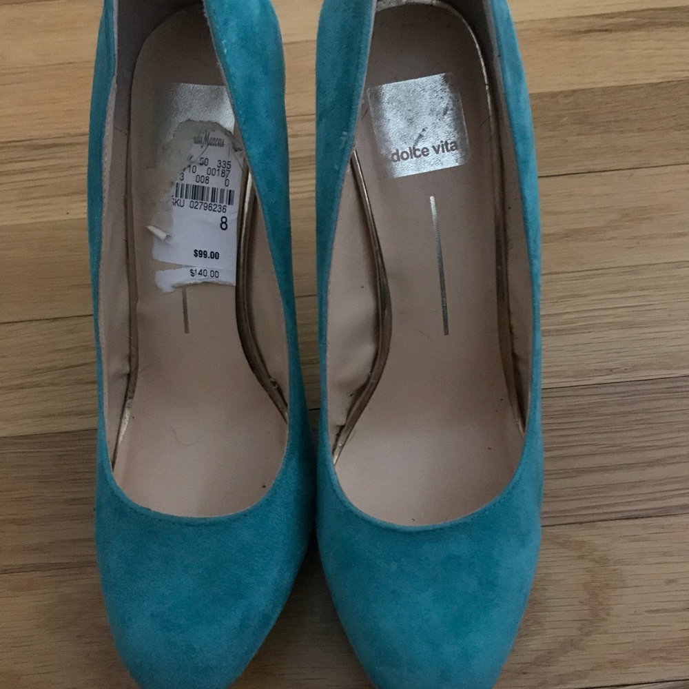 Dolce Vita Teal Beamer Pump. Teal. Size 8. EUC.